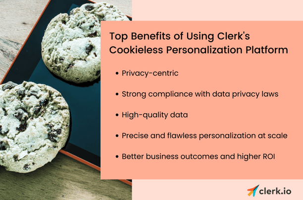 top benefits of cookieless personalization