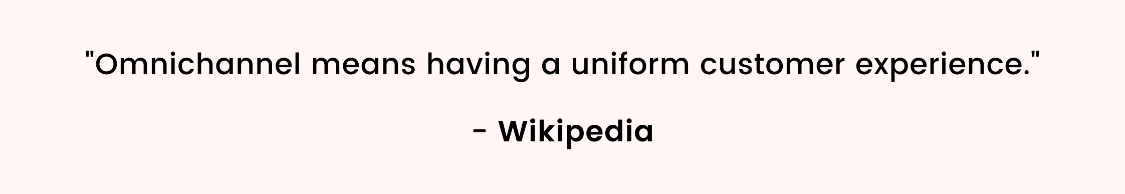 omnichannel wikipedia